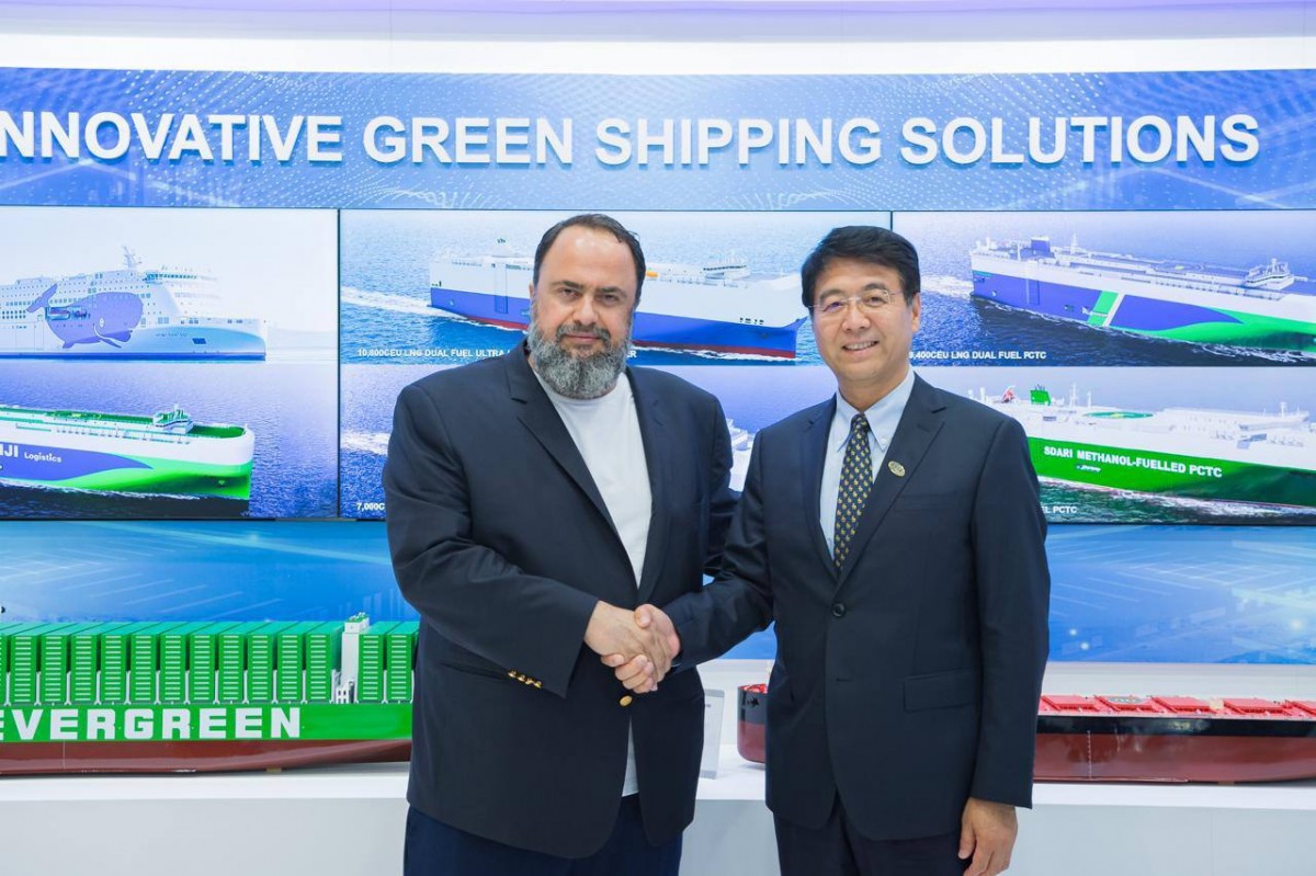 Marinakis meets Chinese yard CSSC to celebrate order for dual-fuel VLCC sextet